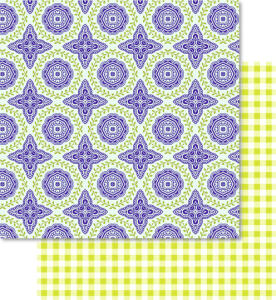 Ursus SCRAPB.PAPER 190G.12"x12",5BL.LOTTA2 MOT.127
