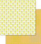 Ursus SCRAPB.PAPER 190G.12"x12",5BL.LOTTA2 MOT.129