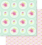 Ursus SCRAPB.PAPER 190G.12"x12",5BL.LOTTA2 MOT.130