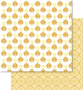 Ursus SCRAPB.PAPER 190G.12"x12",5BL.LOTTA2 MOT.134