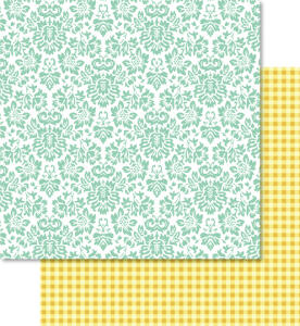 Ursus SCRAPB.PAPER 190G.12"x12",5BL.LOTTA2 MOT.136