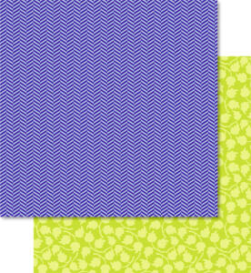 Ursus SCRAPB.PAPER 190G.12"x12",5BL.LOTTA2 MOT.140