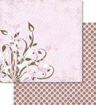 Ursus SCRAPB.PAPER 190G.12"x12",5BL.LIEBE,MOT.27