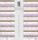 Ursus SCRAPB.PAPER 190G.12"x12",5BL.LIEBE,MOT.28