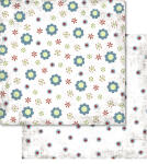Ursus SCRAPB.PAPER 190G.12"x12",5BL.RETRO,MOT.31