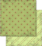 Ursus SCRAPB.PAPER 190G.12"x12",5BL.RETRO,MOT.33