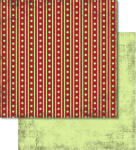 Ursus SCRAPB.PAPER 190G.12"x12",5BL.RETRO,MOT.36