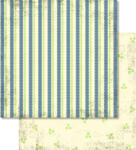 Ursus SCRAPB.PAPER 190G.12"x12",5BL.RETRO,MOT.38