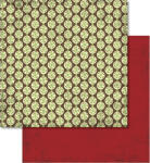 Ursus SCRAPB.PAPER 190G.12"x12",5BL.RETRO,MOT.39