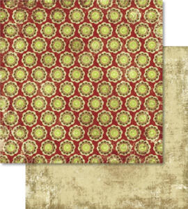 Ursus SCRAPB.PAPER 190G.12"x12",5BL.NOSTALGIE,MO.50
