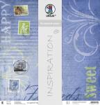 Ursus SCRAPB.PAPER 190G.12"x12",5BL.FARBENR.MO.53