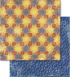 Ursus SCRAPB.PAPER 190G.12"x12",5BL.PARAD.OR.MOT.69