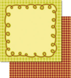Ursus SCRAPB.PAPER 190G.12"x12",5BL.HARLEKIN,MOT.83