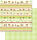 Ursus SCRAPB.PAPER 190G.12"x12",5BL.GLÜCKSP.MOT.96