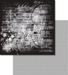Ursus TIMELESS SCRAPB.PAPER 12"x12",5BL.MOT.02
