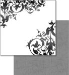Ursus TIMELESS SCRAPB.PAPER 12"x12",5BL.MOT.07