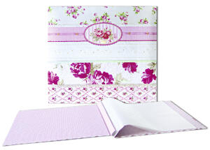 Ursus SCRAPBOOK ALBUM ASHLEY 12"x12",10 HÜLLEN