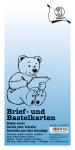 Ursus BRIEFKARTEN DIN LANG,EINFACH,25ST.WEISS