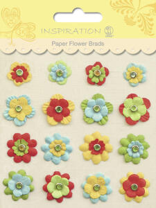 Ursus PAPER FLOWERS BRADS MOTIV 02