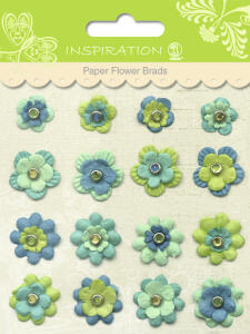 Ursus PAPER FLOWERS BRADS MOTIV 08