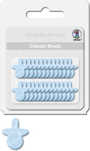 Ursus CLASSIC BRADS (4MM), SCHNULLI BLAU