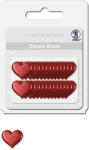 Ursus CLASSIC BRADS (4MM), HERZEN 1, ROT
