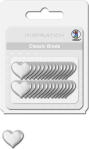 Ursus CLASSIC BRADS (4MM), HERZEN 1, SILBER