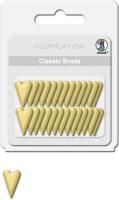 Ursus CLASSIC BRADS (4MM), HERZEN 2, GOLD