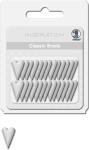 Ursus CLASSIC BRADS (4MM), HERZEN 2, SILBER
