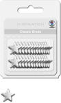 Ursus CLASSIC BRADS (4MM), STERNE SILBER