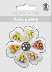 Ursus BASIC EYELETS ROUND 3MM,60ST.GELB