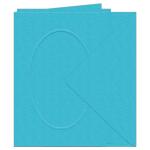 Ursus PASSEPARTOUTK./UMSCHL.DIN A6,OVAL,5P.HELLBLAU