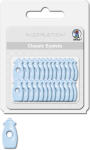 Ursus CLASSIC EYELETS 2-4MM,26ST.BABYFLA.BLAU