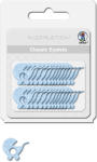 Ursus CLASSIC EYELETS 2-4MM,26ST.KINDERW.BLAU