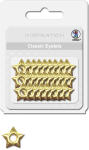 Ursus CLASSIC EYELETS 2-4MM,26ST.STERNE GOLD