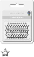 Ursus CLASSIC EYELETS 2-4MM,26ST.STERNE SILB