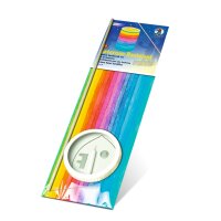 Ursus LATERNEN-BASTELSET 29 "REGENBOGEN STREIFEN"