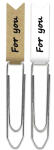 Ursus PAPER CLIPS "FOR YOU SCHWARZ"