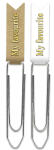Ursus PAPER CLIPS "MY FAVOURITE GOLD"