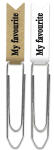 Ursus PAPER CLIPS "MY FAVOURITE SCHWARZ"