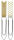 Ursus PAPER CLIPS "STREIFEN GOLD"
