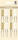 Ursus PAPER CLIPS "STERNE GOLD"
