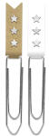 Ursus PAPER CLIPS "STERNE SILBER"