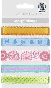 Ursus DESIGN-BÄNDER 90CM,5B.FRÜHLING SORT.