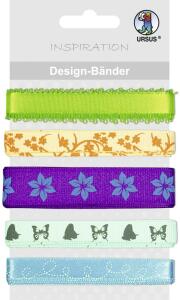 Ursus DESIGN-BÄNDER 90CM,5B.GARTEN SORT.