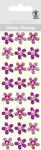 Ursus GLITTER STICKER "BLÜTEN",24ST.PINK