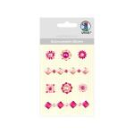 Ursus SCHMUCKST.STICKER "MEDAILLONS",8ST.PINK