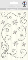 Ursus SCHMUCKST.STICKER "ORNAMENTE",8ST.SILBER