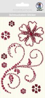 Ursus SCHMUCKST.STICKER "ORNAMENTE",8ST.ROT