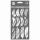 Ursus SPIEGEL-STICKER SILBER, FEDERN, MOTIV 03